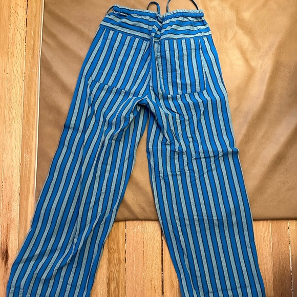 Free People Hudson Canyon Stripe Wide Leg Pants - Picture 2 of 4
